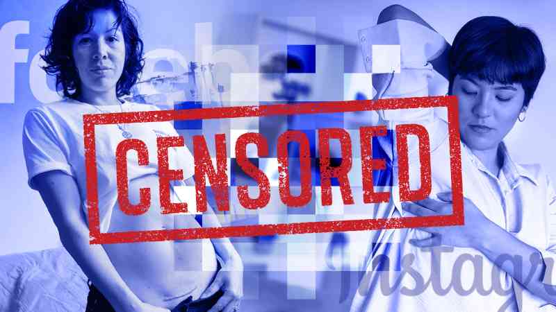 Social media sites censor women’s health posts as pornographic