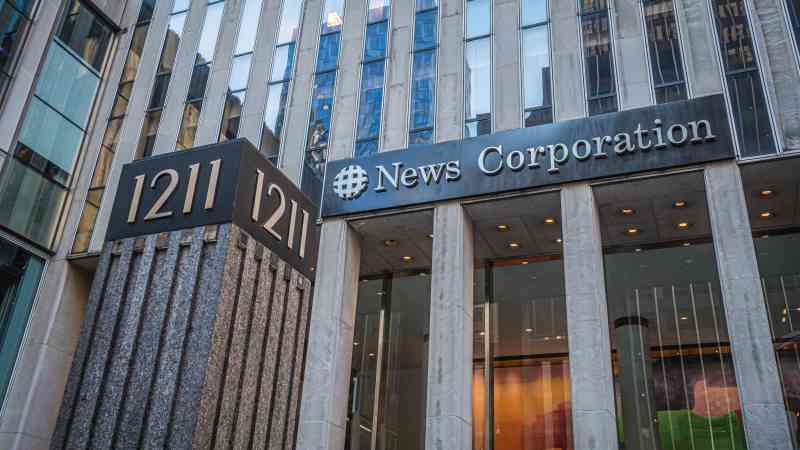 News Corp revenues boosted by  Dow Jones and books